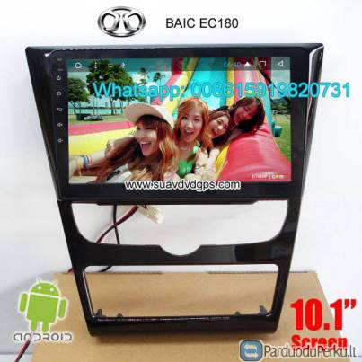 BAIC EC180 Car audio radio update android GPS navigation camera