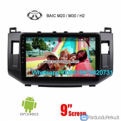 BAIC M20 M30 H2 Car audio radio update android GPS navigation camera