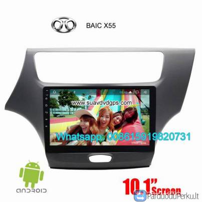 BAIC X55 Car audio radio update android GPS navigation camera
