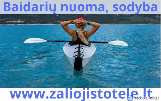 Baidarių nuoma Anykščiuose