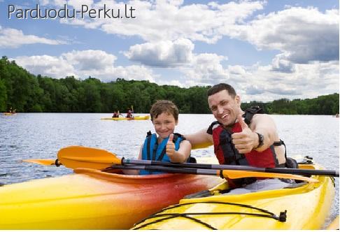 Baidarių nuoma ir pirtis visai šeimai