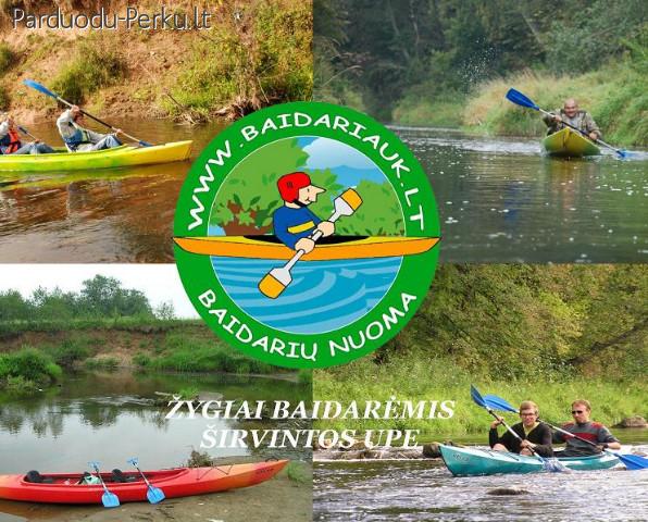 BAIDARIŲ NUOMA. ŠIRVINTA