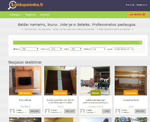 Baldai Jūsų namams