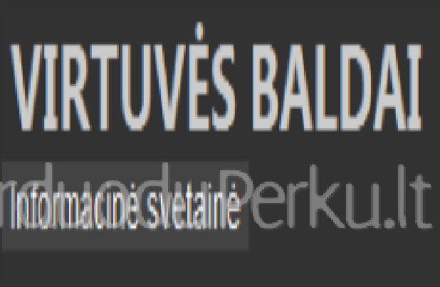 Baldai virtuvei