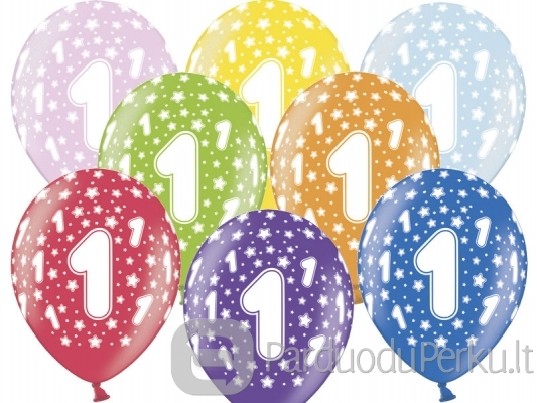 Balionai su metukais vaikų gimtadieniams