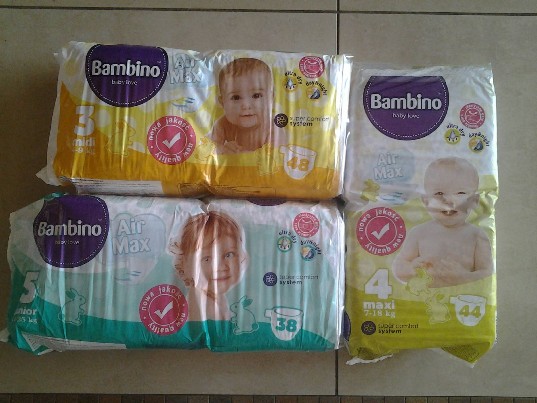 Bambino sauskelnes