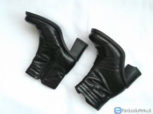 Batai Žiemos šiltas iš natūralios odos 37