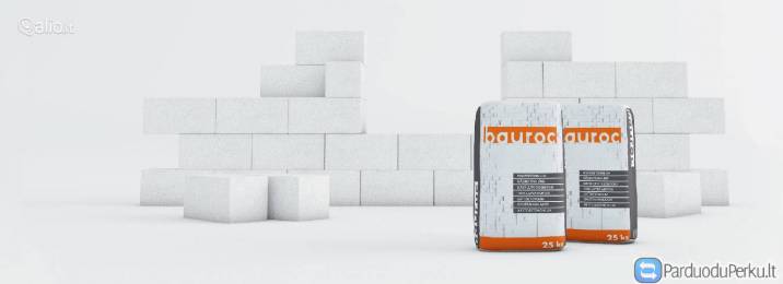 Bauroc akyto betono blokai-dujų silikato blokeliai