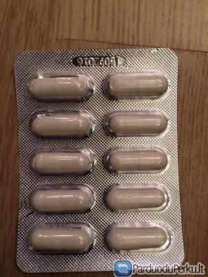 Bebro sruogliai: maisto papildai kapsulėse