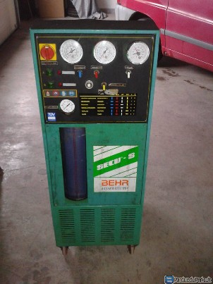 Behr Secu-s kondicionierių aptarnavimo aparatas