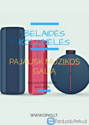 Belaidės muzikinės kolonėlės.