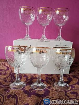 Belgiškos, nuostabaus grožio, 0,5 ltr.  GRIMBERGEN,  firminės alaus taurės