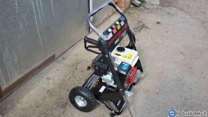 Benzininė aukšto slėgio plovykla Kraftwelle