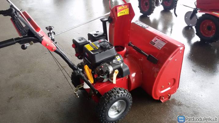 Benzininis sniego valytuvas elektriniu starteriu su 6,5AG varikliu