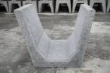 Betoninis latakas Betoniniai lietaus vandens U formos vandens nuve