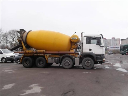 Betonvežio ir betono pompos nuoma, betono ir betono mišinių 