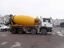 Betonvežio ir betono pompos nuoma, betono ir betono mišinių 