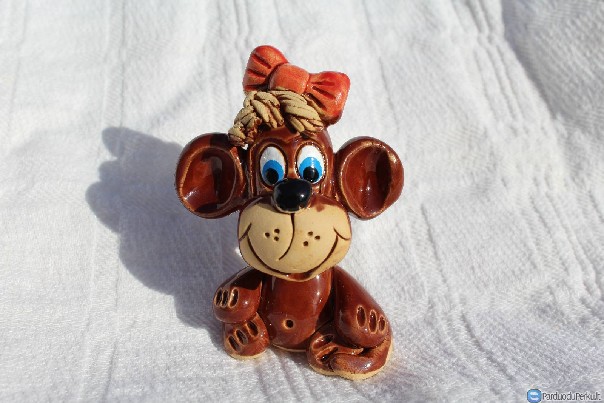 Beždžionė keramikinė