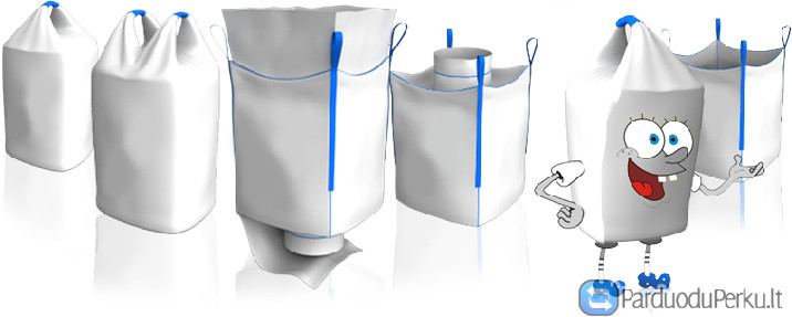 Big Bag'ai- didmaišiai, maži maišiukai