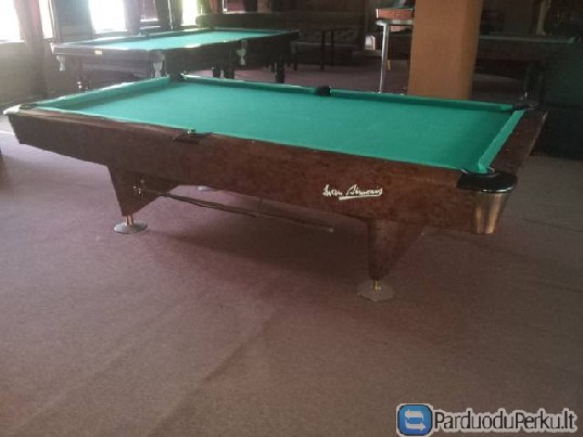 biliardo pulo stalas