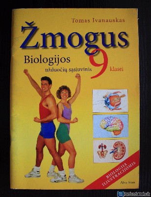 Biologijos užduočių sąsiuvinis 9 klasei
