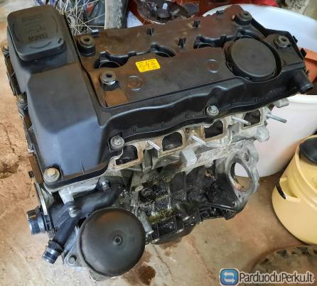 BMW 116i variklis dalimis