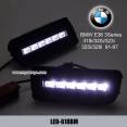 BMW E36 M3 318i 320i 323i 325i 328i DRL LED driving lights aftermarket