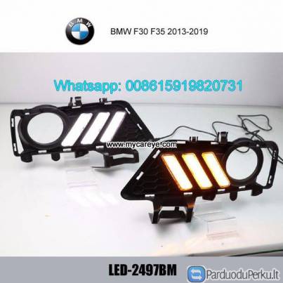 BMW F30 F35 2013-2019 DRL LED Daytime Running Lights turn light