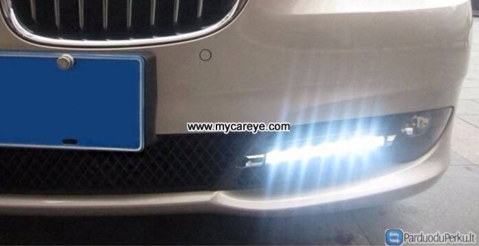 BMW GT 535i 550i front light led upgrade DRL LED Daytime Running Lights