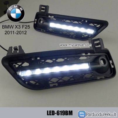 BMW X3 F25 DRL LED Daytime Running Lights kits carbody parts retrofit