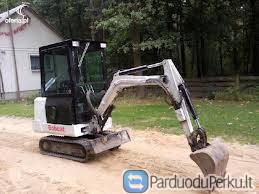 bobcat,sunkvezimio darbai