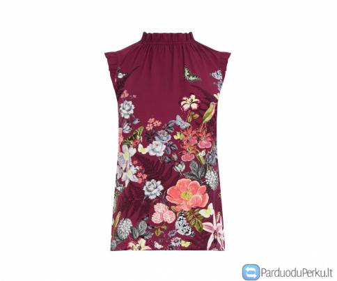 Bordo spalvos moteriška palaidinė Oasis