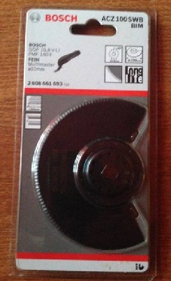 Bosch ACZ100SWB BIM peilis pjūklui