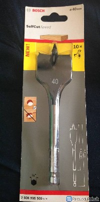 Naujas Bosch SelfCut Speed grąžtas