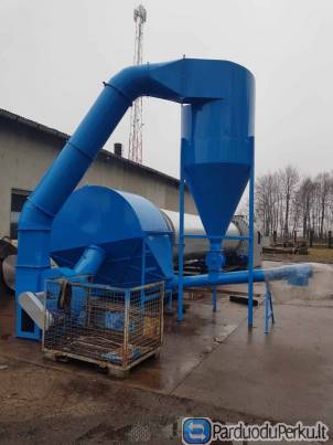 Būgninė (biomasės, komposto) džiovykla