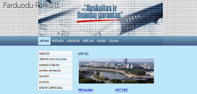 BUHALTERINĖS PASLAUGOS