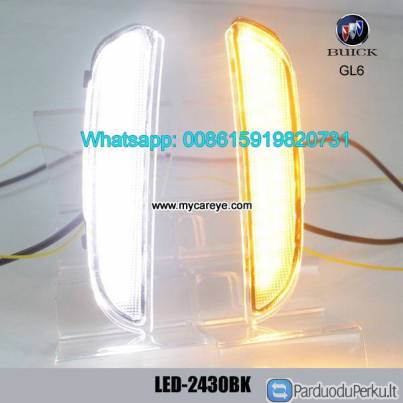 Buick GL6 LED cree DRL day time running lights driving daylight