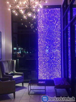 Burbulų siena Vandens sienelė