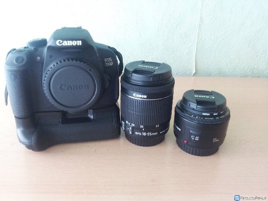 Canon 700d+ef-s 18-55mm f/3.5 + 50mm f/1.8