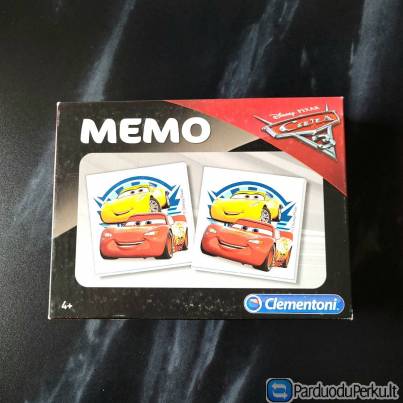 „Cars 3“ Atminties Žaidimas – Smagu Žaisti su Šeima!