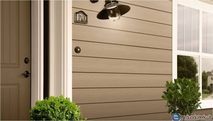 Cedral lentelės - fasadų apdaila - šaliuotė.