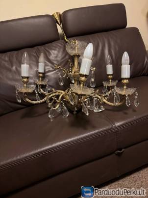 Čekiško kristalo šviestuvas