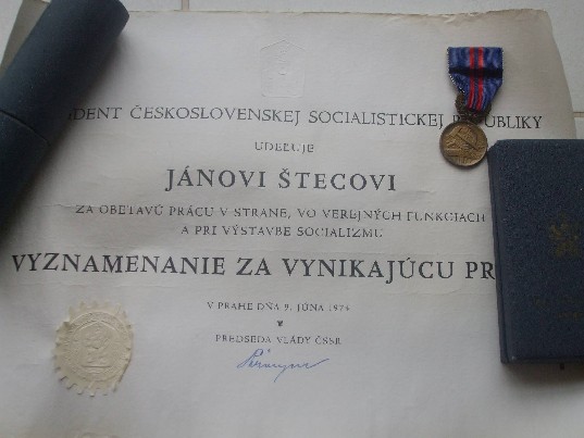 Čekoslovakijos SR medaliai