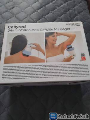 Cellyred Anticeliulitinis vibromasažuotojas su infraraudonaisiais spinduliais.