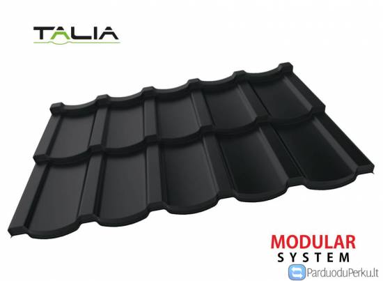 ČERPIŲ IMITACIJOS PLIENINĖ STOGO DANGA TALIA