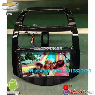Chevrolet Beat Car audio radio aftermarket android GPS navigation camera