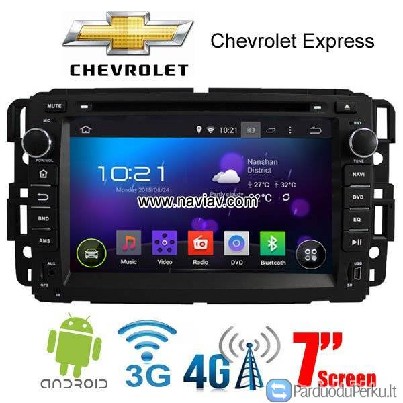 Chevrolet Chevy Express Android 4.4 Car Radio WIFI