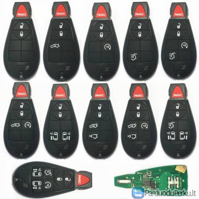 Chrysler Dodge Jeep GM raktai raktu programavimas pririsimas