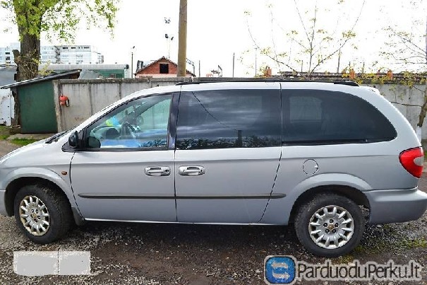 Chrysler Grand Voyager 2001m., dyzelis,dalimis