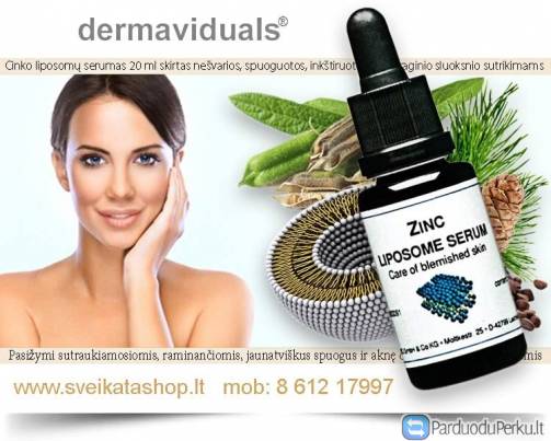 Cinko liposomų serumas Dermaviduals®